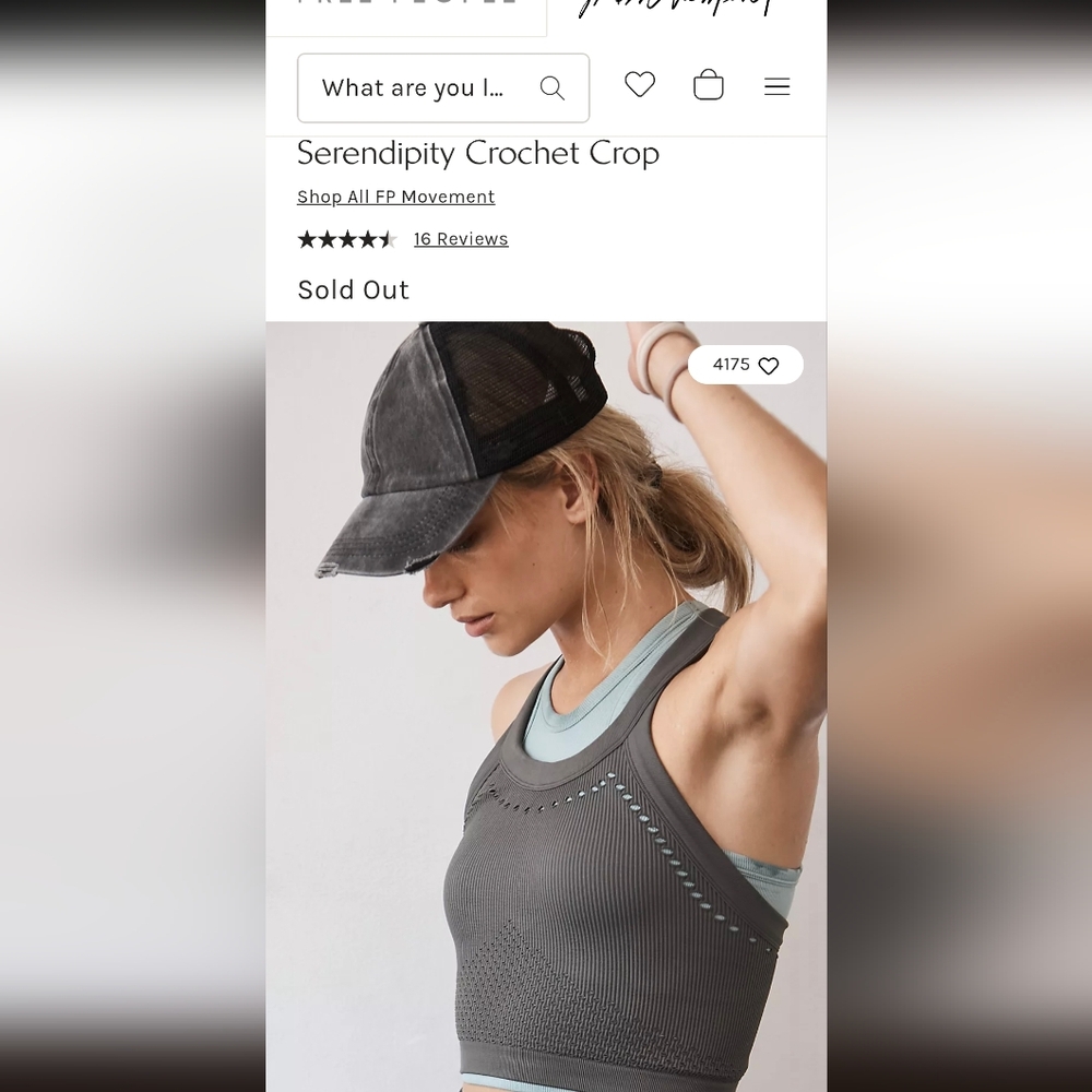 FP Serendipity Crop Tank